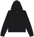 Dames Hoodie Full Zip Native Spirit Ecologisch NS409 Zwart